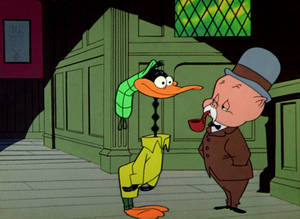 Porky Pig Deduce, You Say! 1956 Wallpaper