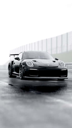 Porsche Iphone Wallpaper: Sleek Speed At Your Fingertips Wallpaper