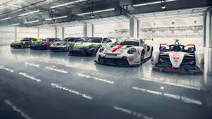 Porsche Motorsport North America Display Wallpaper