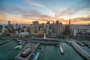 Port Of San Francisco City Wallpaper