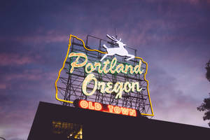 Portland Oregon Old Town Wallpaper