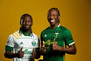 Portland Timbers Players Thumbs Up Wallpaper