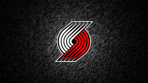 Portland Trail Blazers Black Graphite Wallpaper