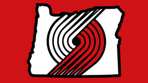 Portland Trail Blazers Rip Artwork Wallpaper