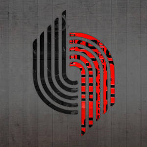 Portland Trail Blazers Vintage Logo Wallpaper