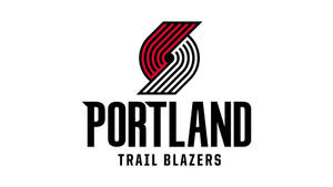 Portland Trail Blazers White Background Wallpaper