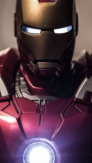 Portrait Iron Man Phone Wallpaper