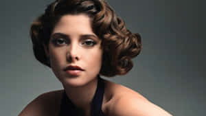 Portrait Of Ashley Greene In A Stylish Pose Wallpaper