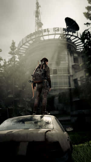 Post Apocalyptic Explorer The Last Of Us Wallpaper