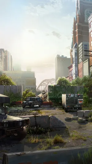 Post Apocalyptic Urban Landscape Wallpaper