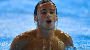 Post Dive Tom Daley Wallpaper