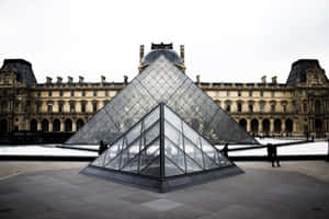 Post Modernism Architecture Louvre Museum Wallpaper