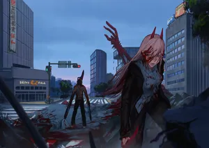 Power And Chainsaw Man Pfp Wallpaper