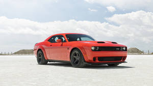 Power And Speed Personified - The Dodge Challenger Super Stock. Wallpaper