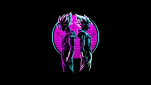 Powerful Dark Vegeta Wallpaper
