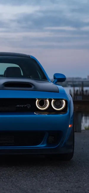 Powerful Elegance - The Dodge Hellcat Wallpaper