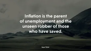 Powerful Insight On Unemployment And Inflation Wallpaper