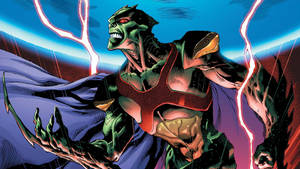 Powerful Martian Manhunter Wallpaper