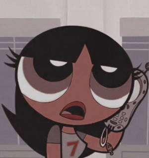 Powerpuff Girl On Phone Instagram Pfp Wallpaper