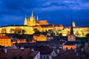 Prague Castle Background Wallpaper