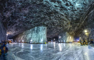 Praid Salt Mines Romania Wallpaper