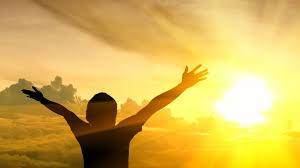 Prayer Happy Clouds Sunrise Wallpaper