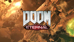 Prepare For An Epic Battle In Doom Eternal Wallpaper