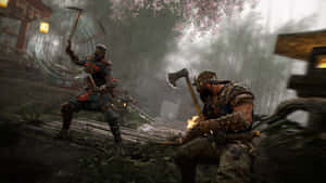 Prepare To Face The Female Samurai In For Honor Wallpaper