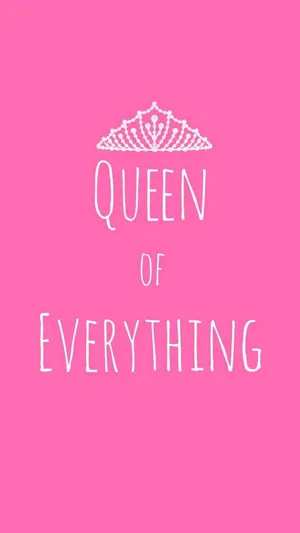 Preppy Queen Of Everything Wallpaper