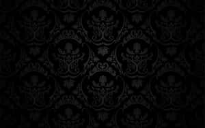 Pretty Black Intricate Patterns Wallpaper