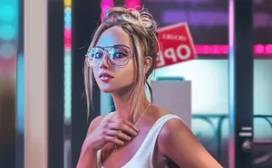 Pretty Blonde For Girls Wallpaper