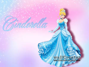 Pretty Princess Cinderella Background Wallpaper