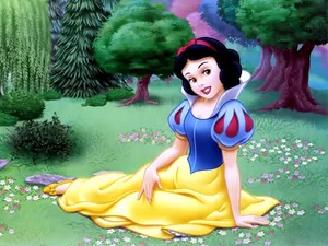 Pretty Snow White Wallpaper
