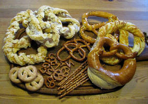 Pretzel Pastries Wallpaper