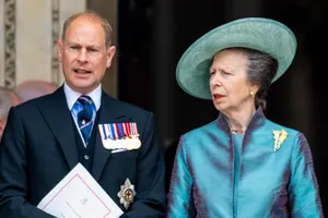 Prince Edward With Princess Anne Wallpaper