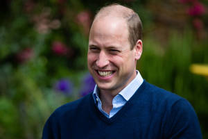 Prince William Displaying A Charming Smile Wallpaper