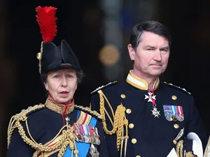 Princess Anne And Her Husband Wallpaper