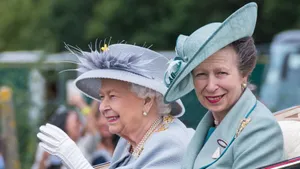 Princess Anne Smiles At The Camera Wallpaper