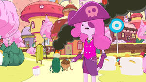 Princess Bubblegum As Pirate Wallpaper