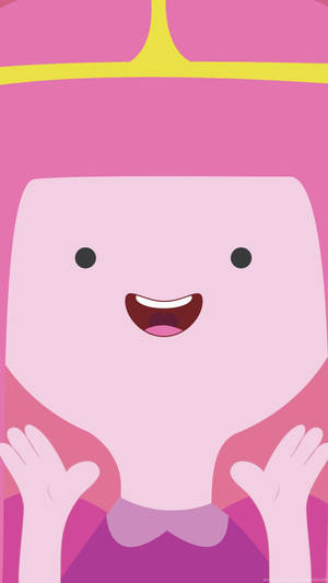 Princess Bubblegum Cute Face Wallpaper