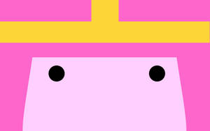 Princess Bubblegum Face Minimalist Art Wallpaper