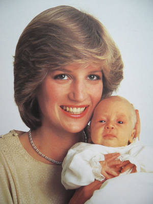 Princess Diana With Prince William Wallpaper