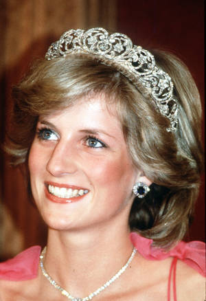 Princess Diana With Spencer Tiara Wallpaper