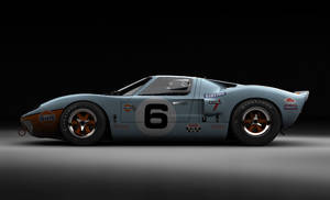 Pristine 1969 Ford Gt40 - An Icon Of Classic Automotive Excellence Wallpaper