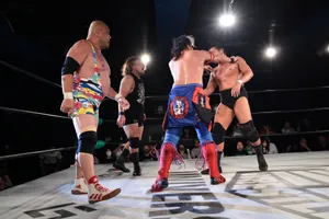 Pro Wrestling Match Intensity Wallpaper