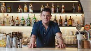 Professional Bartender At Work.jpg Wallpaper