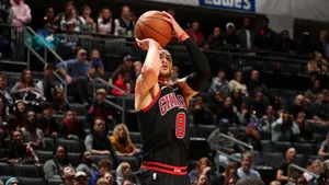 Professional Basketball Star Zach Lavine Wallpaper