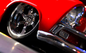 Professional Car Detailing In Progress Wallpaper