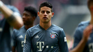 Professional Footballer James Rodriguez Wallpaper