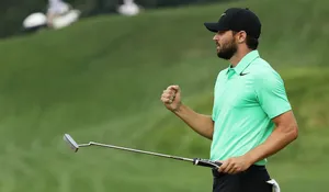 Professional Golfer Kyle Stanley's Triumphant Moment Wallpaper